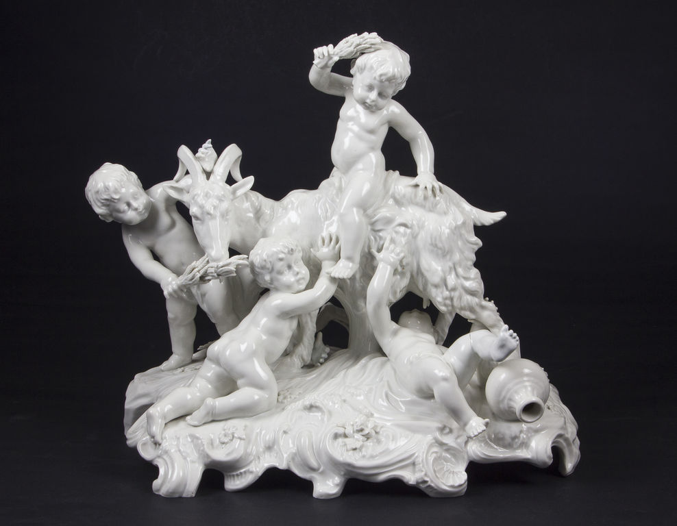 Royal Vienna porcelāna kompozīcija 