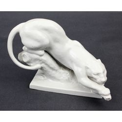 Porcelain figure Panther