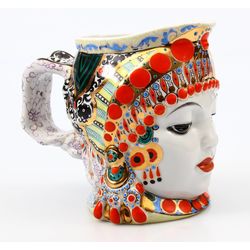 Porcelain cup '' Girl ''