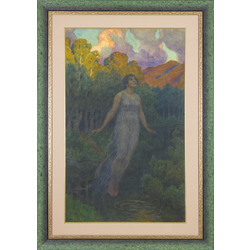 Woman in the nature (Ophélie)