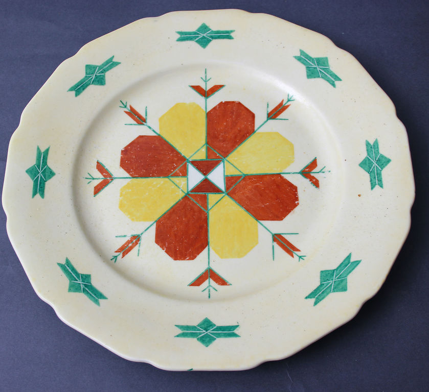 Ornamental Porcelain Plate