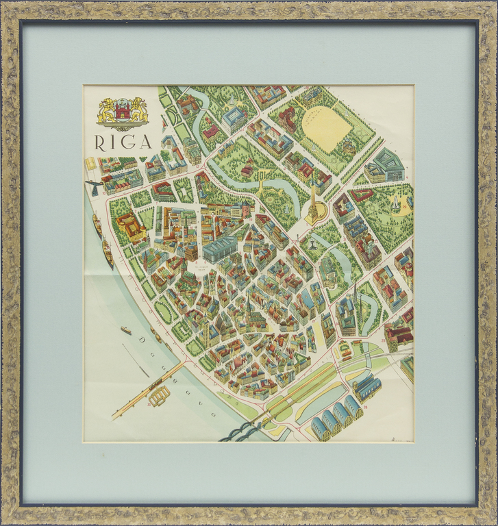 План города Риги