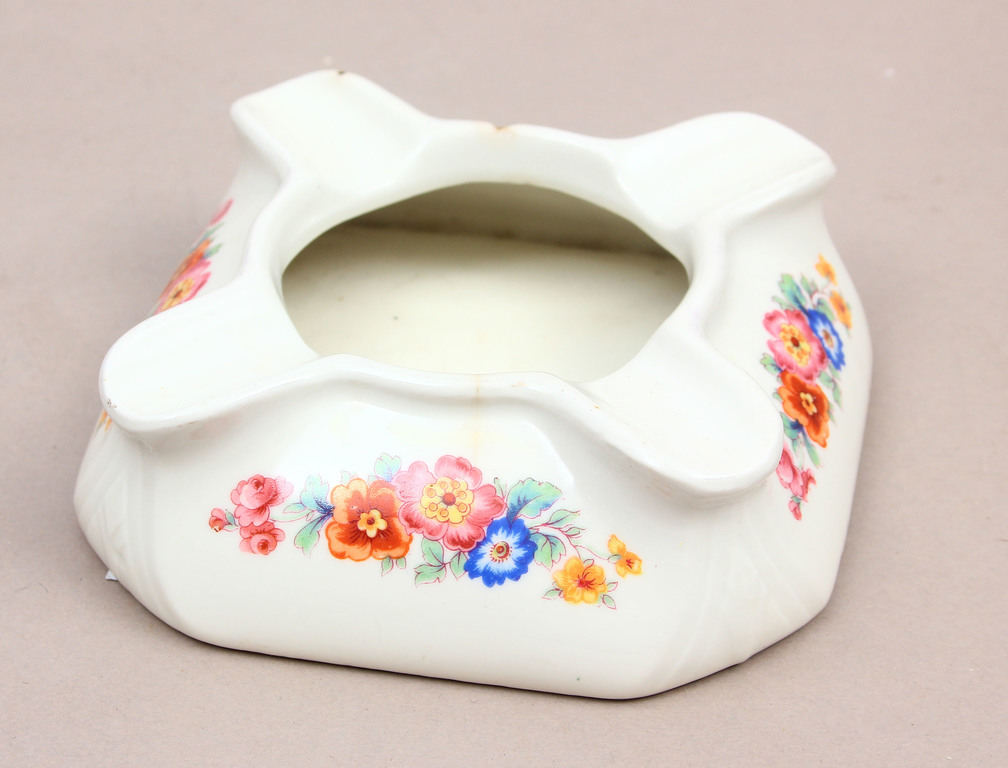 Porcelain ashtray