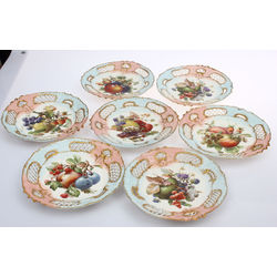 Porcelain plates 7 pcs. 