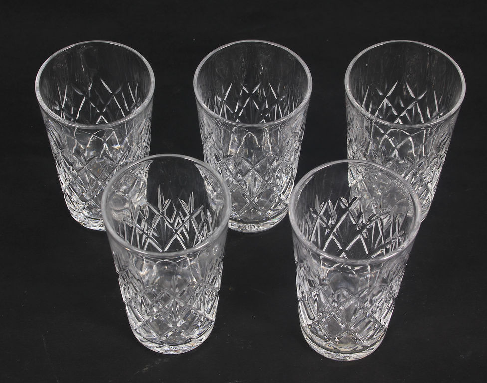 Стеклянные стаканы 5 шт.