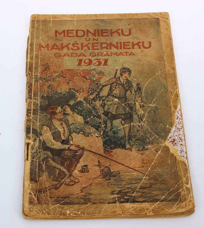 Mednieku un mašķernieku gada grāmata 1931.gadam(366 dienas)