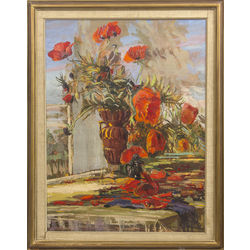 Still life with poppies