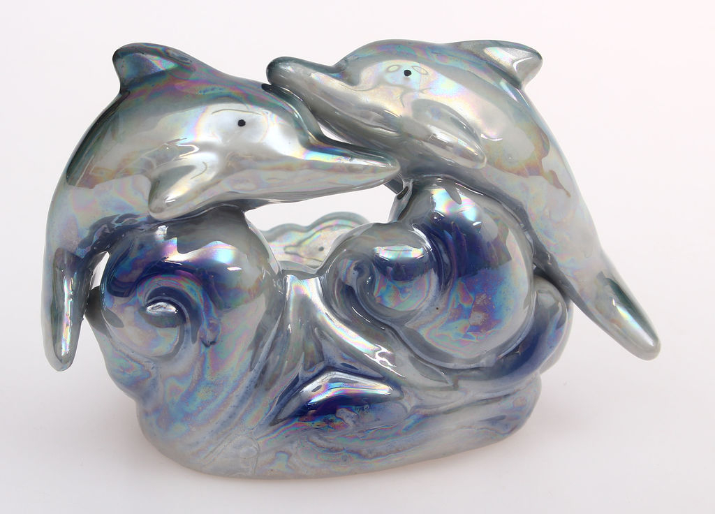 Porcelain figurine / Dolphin