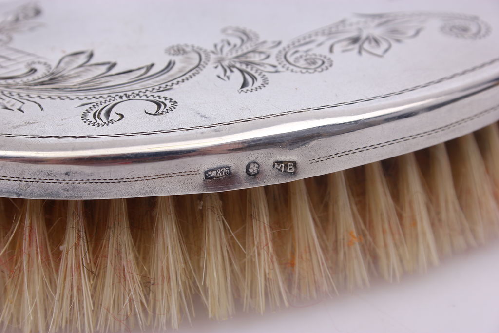 Silver brush