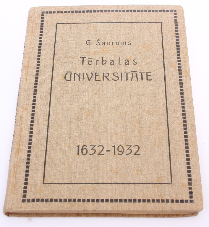 Tērbatas universitāte 1632-1932, Nr.4 (kopumā izdoti 300 atsevišķi novilkumi)