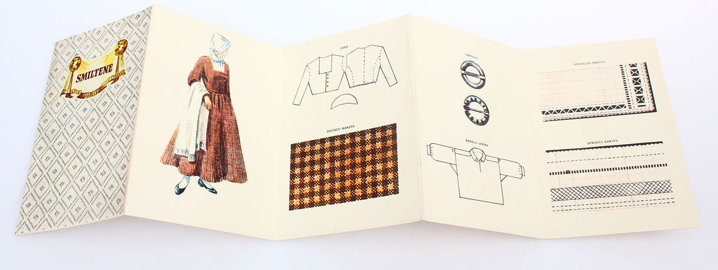 Brochure- Smiltenes novada sieviešu tautastērps