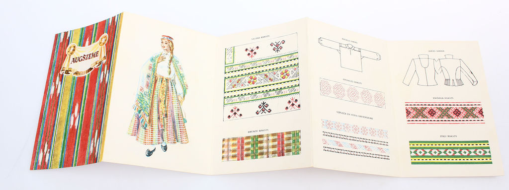 Brochure- Augšzemes novada sieviešu tautastērps
