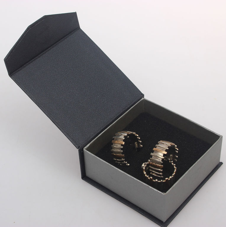 Silver and Gold Jewelry Set