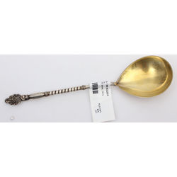 Gilded silver spoon