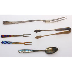 Silver cutlery collection