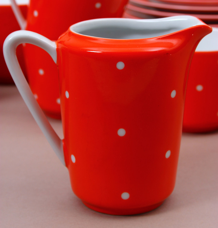 Фарфоровый чайно-кофейный набор на 6 человек