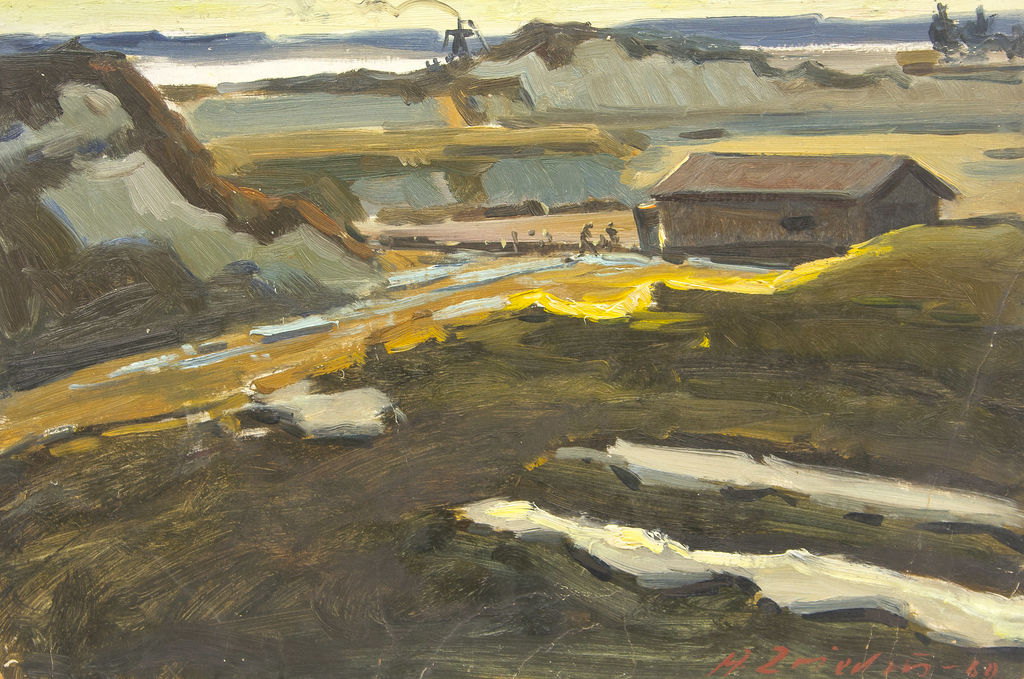Landscape with house 