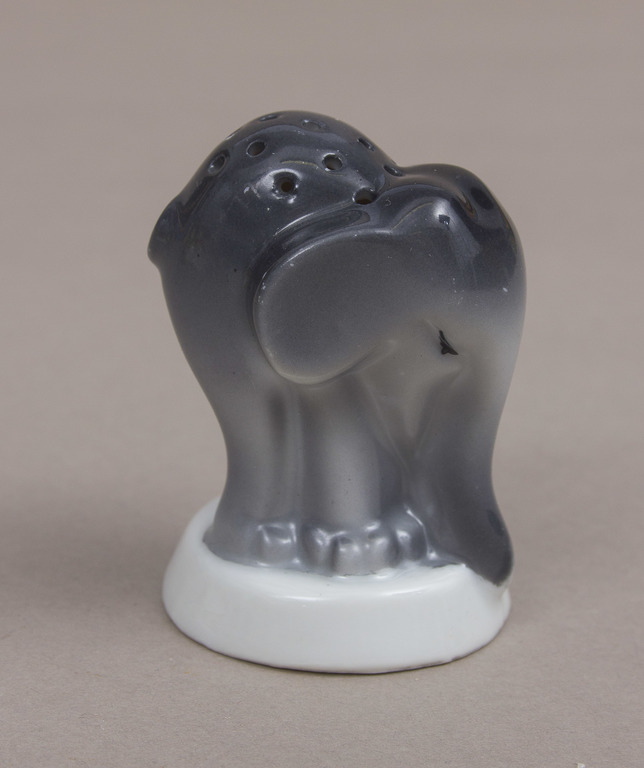 Porcelain salt shaker Elephant