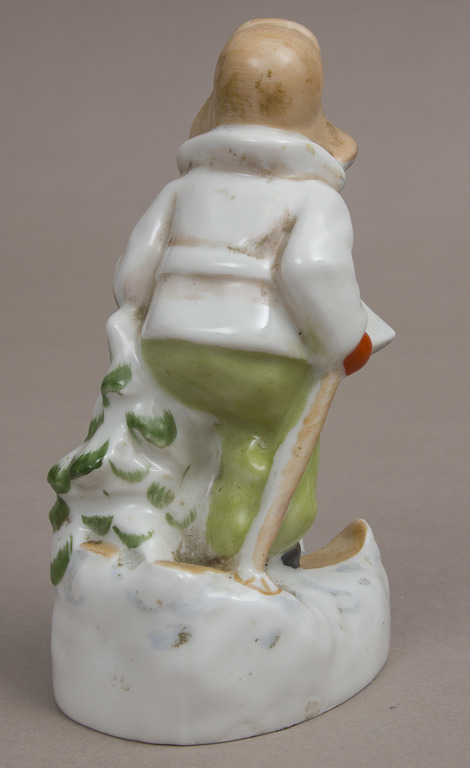 Porcelain figurine '' Skier ''