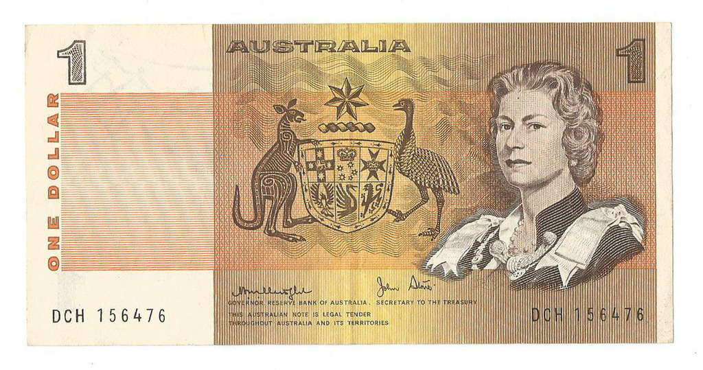 1 Australian dollar