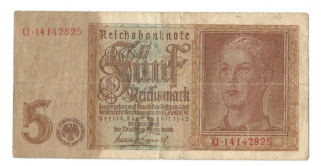5 Reihsmark 1942