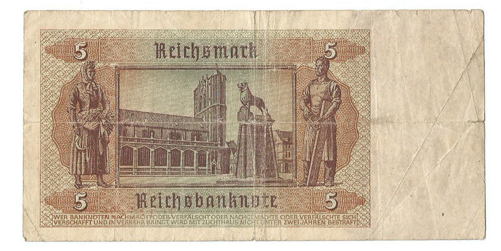 5 Reihsmark 1942