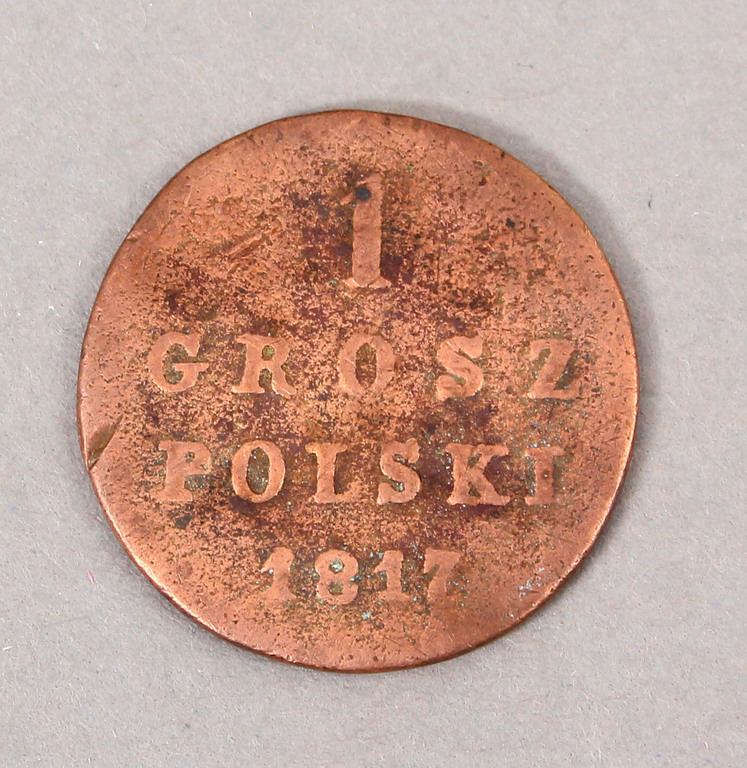 1 groszy polski 1817