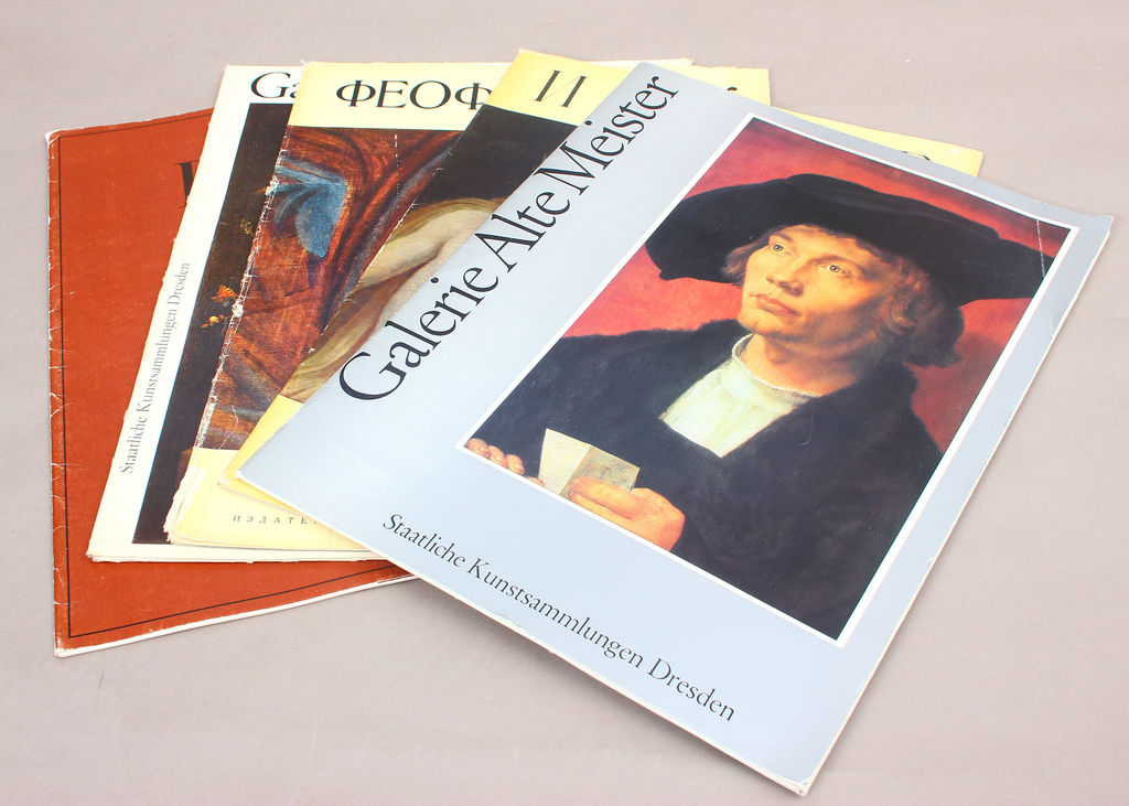 5 reprodukciju albumi - Albert Ebert, Galerie Alte Meister(2 gab.), Феофан Грек, Иванов