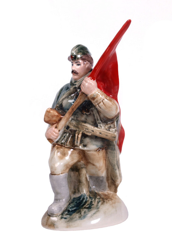 Porcelāna figūra kareivis