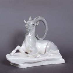 Porcelain figure of "Aries"