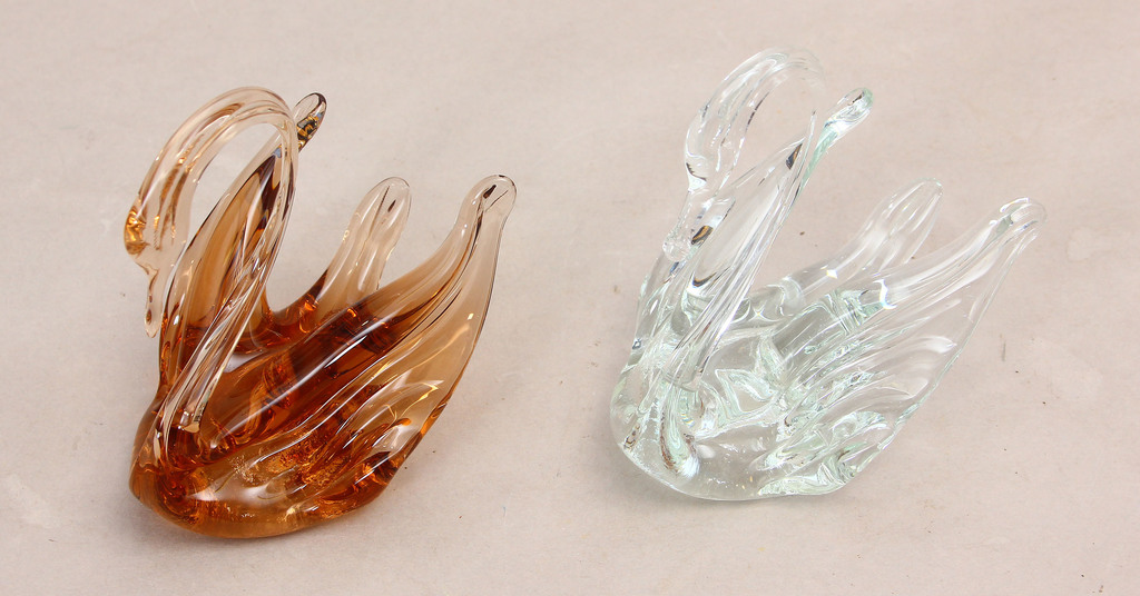 Glass figurines 