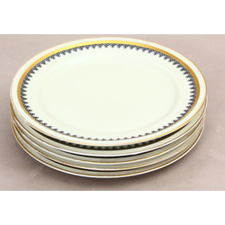 Porcelain plates 5 pcs.