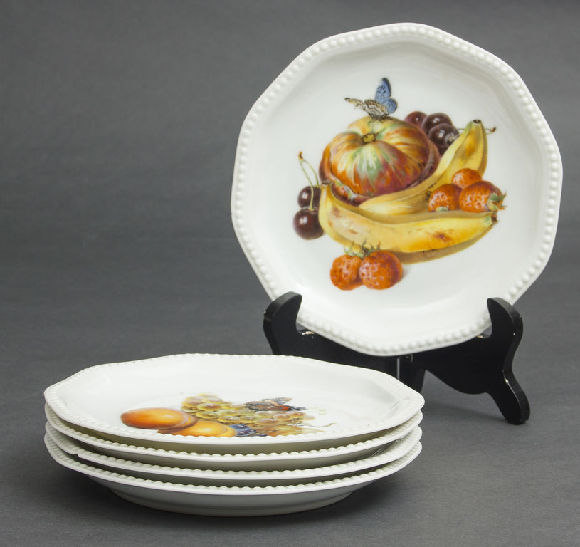 Porcelain plate (5 pcs)