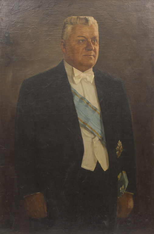 Portrait of K.Ulmanis