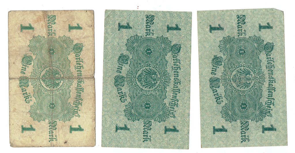1 марка 1914 (3 шт.)