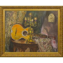 Still life with guitar