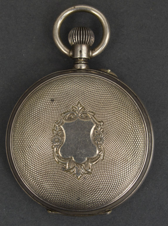 Серебряные карманные часы «Павел Буре»