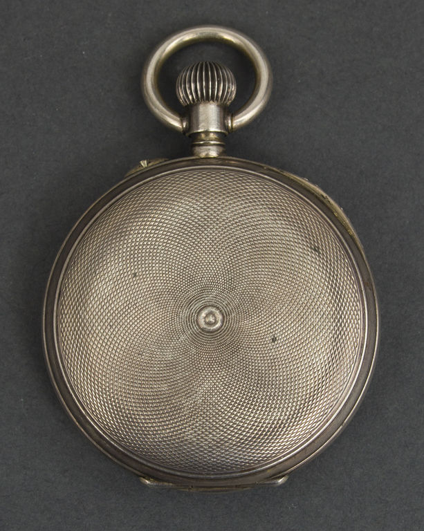 Серебряные карманные часы «Павел Буре»