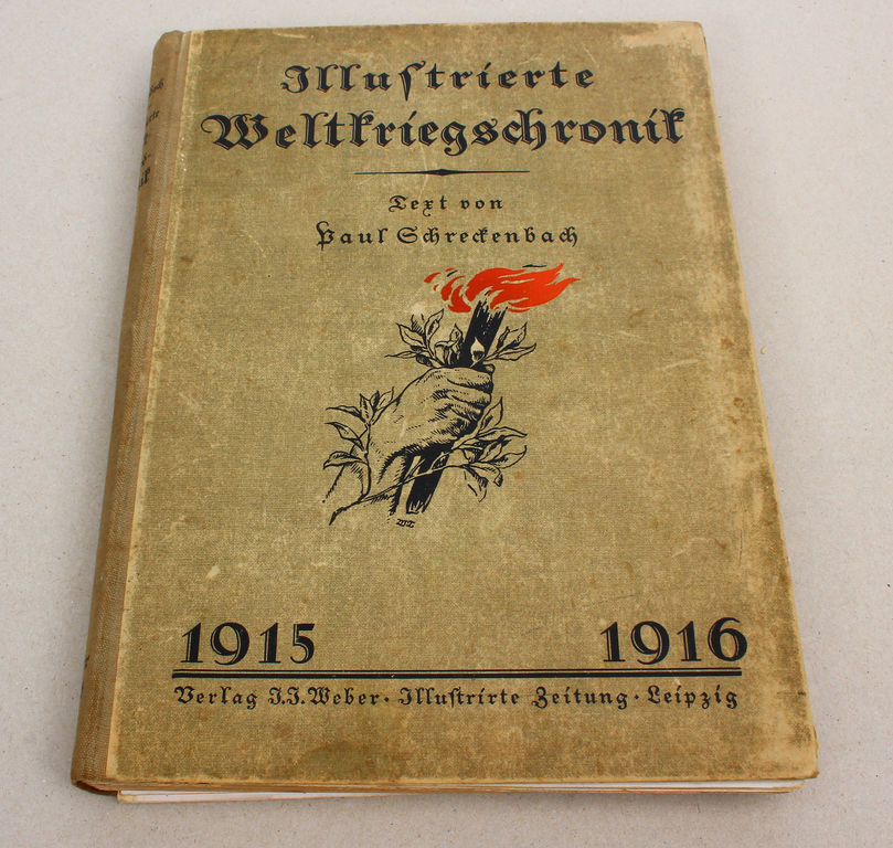 Pauls Sfrefenbach, Illustrierte Weltriegsfronit der Leipziger Illustrirten zeitung 1915-1916
