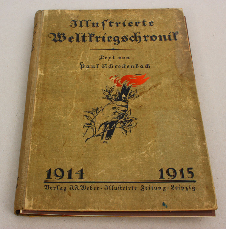 Pauls Sfrefenbach, Illustrierte Weltriegsfronit der Leipziger Illustrirten zeitung 1914-1915
