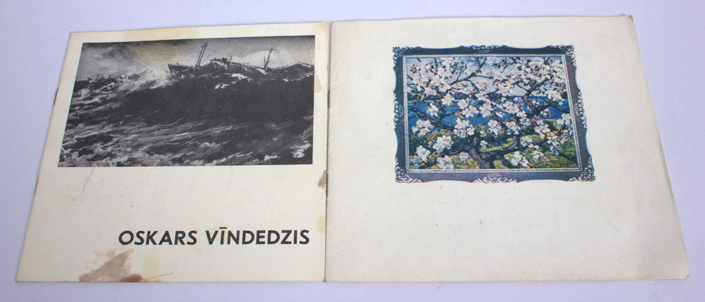 2 каталога выставки - Oskars Vīndedzis