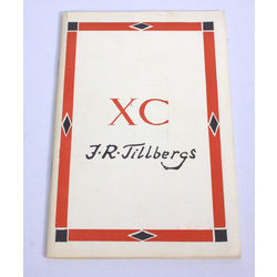 Exhibition catalogs - XC.J.R.Tilbergs, J.R.Tilbergs(2 pcs.)