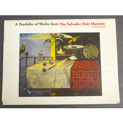 llustration album of works by Salvador Dali