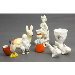 Porcelain collection - figurines and other items 32 cm