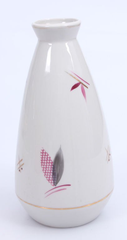 Porcelain vase in style art deco