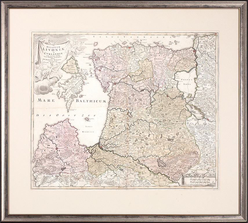 Livonia-Courland map