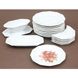 Porcelain serving dishes 20 pcs.