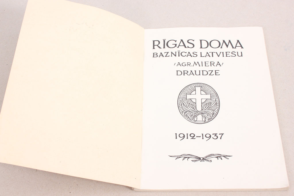 Rīgas Doma baznīcas Latviešu Miera draudze 1912-1937 