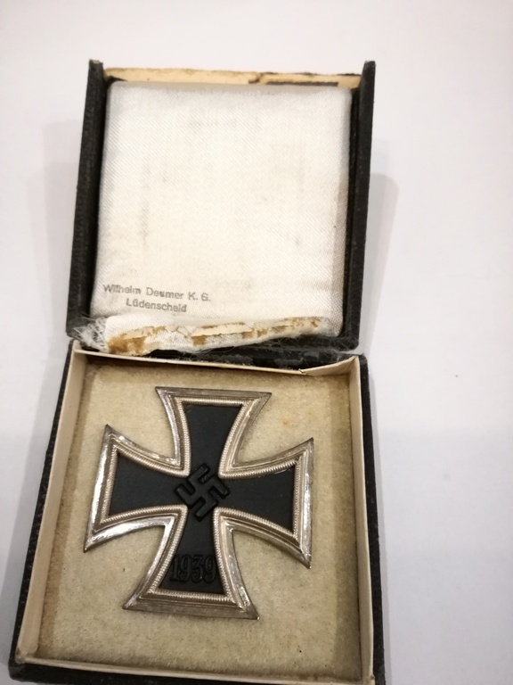 German Iron Cross. World War II Award, 1939