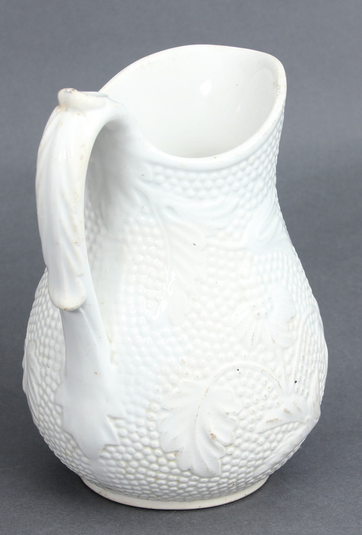 Faience pitcher